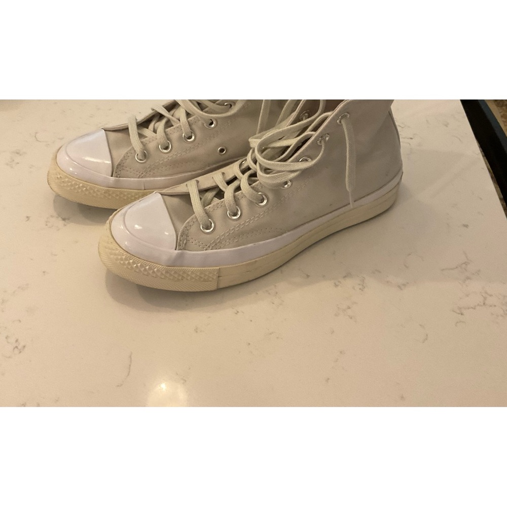 Converse all star in the cream color in new shape
